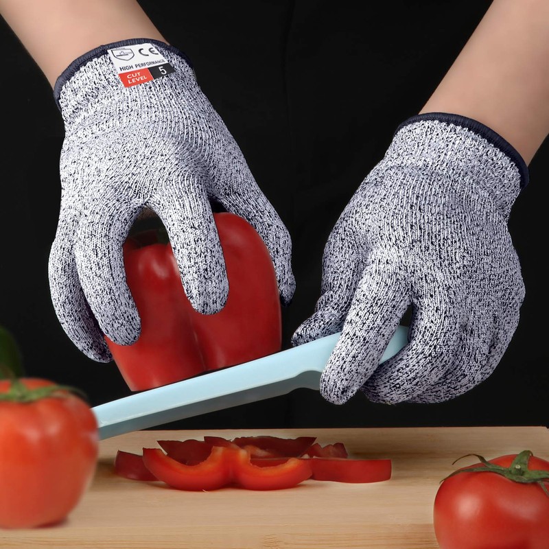 Apaffa Cut Resistant Work Gloves X-Large, 2PCS Cut Proof Gloves