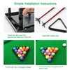 YumSur Mini Pool Table Game,Billiards Table Pool Table Set 11