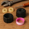 KOLIBROX 2 Pack RV Low Point Drain Caps with Sealing