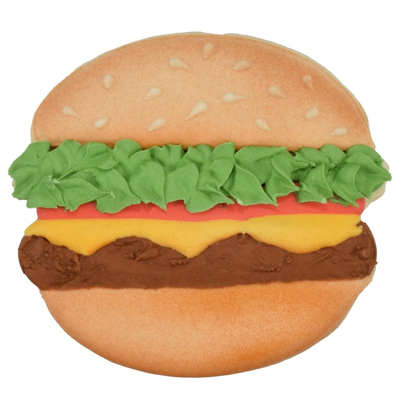 R&M Hamburger Cookie Cutter Stainless Steel 3.5"