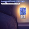 LED Night Light Plug Into Wall, Crystal Nightlight with Manual
