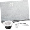 Gatuida Round Air Vent Cover Soffit Air Exhaust Vent Grille