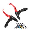 1 Pair Mountain Brake Lever,Aluminum Alloy Light Brake Lever,Bicycle V-shaped