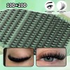 Kit Cmayome, 640 Unidades, 10d-50d, De Aspecto Natural Y Lig