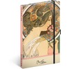 NOTIQUE Polka Dot Notebook with Elastic Band, 13 x 21