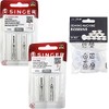 Pack of 4 Double Needles for Singer Sewing Machines 2025,