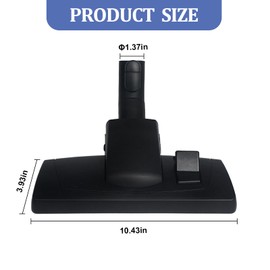 285-3 Vacuum Cleaner Floor Brush Compatible for Miele Vacuum Attachments 35MM Vacuum Floor Brush and Carpet Attachment Fits For Miele Classic C1 Vacuum Parts and Accessories