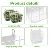 2PCS Rabbit Hay Feeder Guinea Pig Hay Feeder with Heavy-Duty