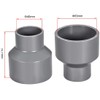 TOP-VIGOR 1Pcs PVC DWV Reducing Coupling, 40mm x 63mm Socket