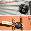 DELSWIN 4-Digit Disc Combination Lock Outdoor - Heavy Duty Combination