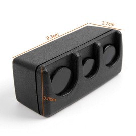 G-PLUS Center Console Coin Holder Compatible with Chevy Silverado Suburban Tahoe/GMC Sierra 2500HD 3500HD Yukon XL 2015-2018 Change Holder Organizer 22817343, 10436137