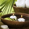 White Floating Candles 3 inch,4 Pack 10 Hours Burn Clean