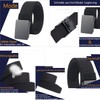 LionVII Belt for Men with Metal Buckle, Work Belt, Adjustable