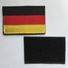 SpaceCar Flag of Germany Military Tactical Morale Badge Hook &