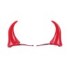 Bonnie Z. Leonardo Red Devil Hair Clips Red Devil Horns