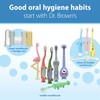 Dr. Brown's Dr. Brown's Baby and Toddler Toothbrush Set, Green