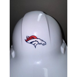 Unbranded Denver Broncos Free Tracking decal window helmet hard hat laptop up to 14" - 3 Inch