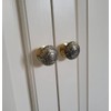 Moroccan Blue & Gold Round Drawer Knob Cupboard Pull Drawer