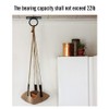 Aoneky 1.5 inch Decorative Rope Supports Holder- Drop Ring Brackets
