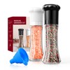CIRCLE JOY Premium Manual Salt and Pepper Grinder Set, Refillable
