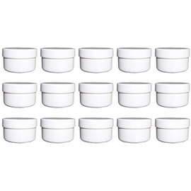 15, Salbendöschen Cremedöschen Salbenkruke, flat Bottle 60 Ml-Made IN GERMANY