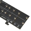 Dual M.2 PCIe NVMe Adapter with PCIe Bifurcation Function SSD