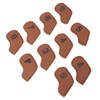 10PCS Golf Head Protective Covers Waterproof PU Material Golf Putter