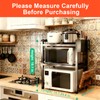 Microwave Oven Rack, Expandable Microwave Stand Countertop Shelf Heavy Duty
