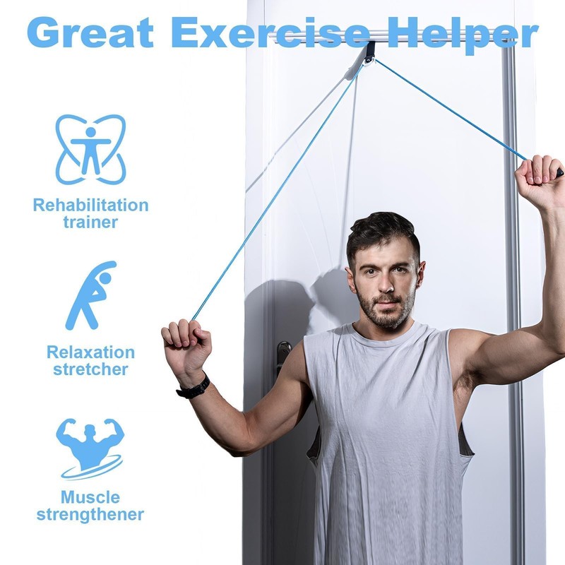 Shoulder Trainer Pulley, Shoulder Training Device Shoulder Rope Pulley Set