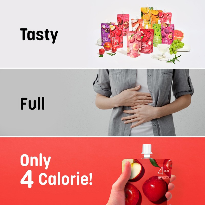 Sugarlolo Konjac Sweet Peach Jelly Snack - 5.29 Oz (150g)