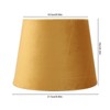 Fabric Lampshade E27 E14 Velvet Conical Decorative Lamp Replacement Shade