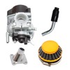 2 Stroke Carburetor Air Filter Intake Gasket Kit Carb Replacement