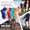 Anlisim Merino Wool Quarter Ankle Hiking Running Socks Breathable Thermal