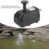 Solar Water Pump ABS Submersible Decorative Fountain Brushless Pump with