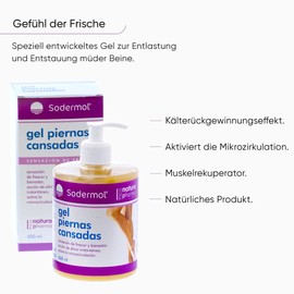 Arnica Cream Instantly Improves Tired Legs | Cooling Gel Treatment Against Swollen Legs and Varicose Veins Relieves and Soothes Pain for Men and Women | 200 ml with Arnica (500 ml)