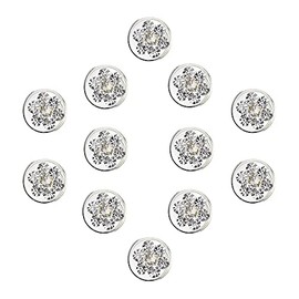 Angel's Closet Hair Accessories, Rhinestones, Set of 12, Sparkly Screw Pins, Hair Clips, Hair Ring, Hair Clip, Braid, Screwed, Rotation, Krukuru, Mini, Cute (Type 1)