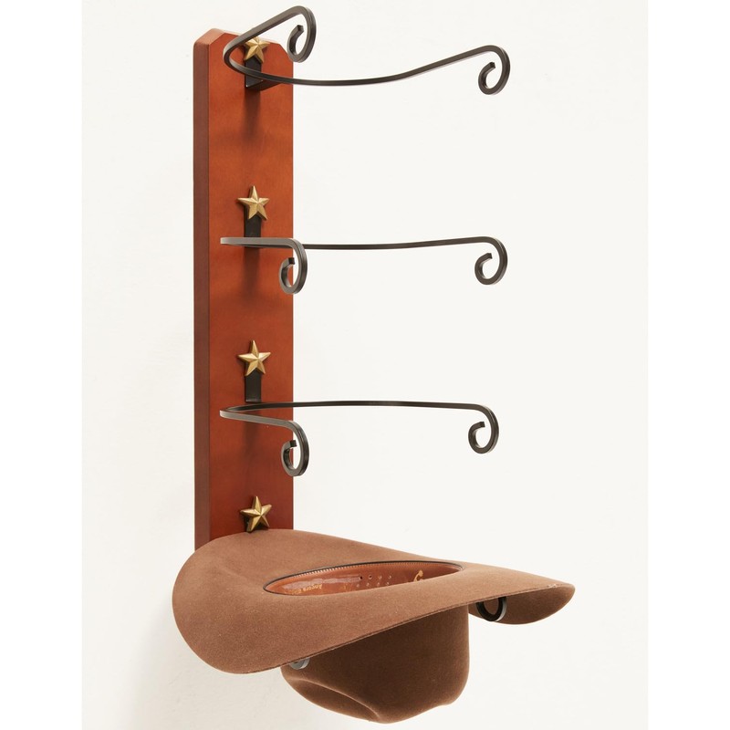Bb Ranch Unisex Ranch&Reg; Birch Wood Cowboy Hat Rack Brown