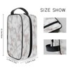 Marble Pattern Toiletry Bag Multifunction Cosmetic Bag Portable Makeup Pouch