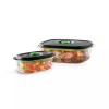 FoodSaver 2116382 Preserve & Marinate Vacuum -Containers,1- 3 cup and