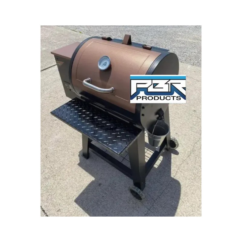 Pit Boss PBR Products Diamond Plate Folding Shelf for Pit