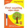 First Counting Age 3-5 Wipe Clean Activity Book: Ideal for