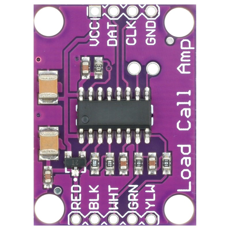 MTDELE 1Pcs HX711 Weighing Sensor Module 24-Bit Precision A/D Conversion