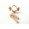 Fischer Collare in rame CUV ø22 con tassello SX 6