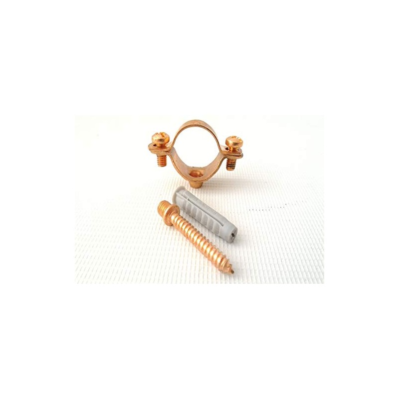 Fischer Collare in rame CUV ø22 con tassello SX 6