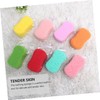 Healvian Bath Sponge Set of 4 Shower Scrubber Natural Dry