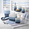 IZOD - Shower Curtain Hooks, Resin Hooks for Curtain, Striped