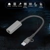 USB to Ethernet Adapter Type C RJ45 1000Mbps Aluminium Alloy