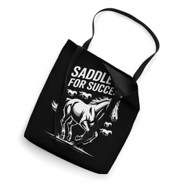 Saddle Up For Success Horse Galloping Power Tote Bag