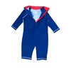 CAPTAIN AMERICA Boys Swim Suit (Blue, 2-3 Years)