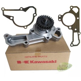 Kawasaki OEM WATER PUMP WITH GASKETS, KAWASAKI FD620D, 49044-2066, 11060-2451, 11060-2450